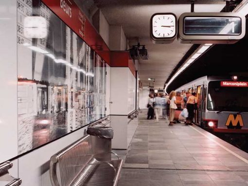 Subway stations Rotterdam